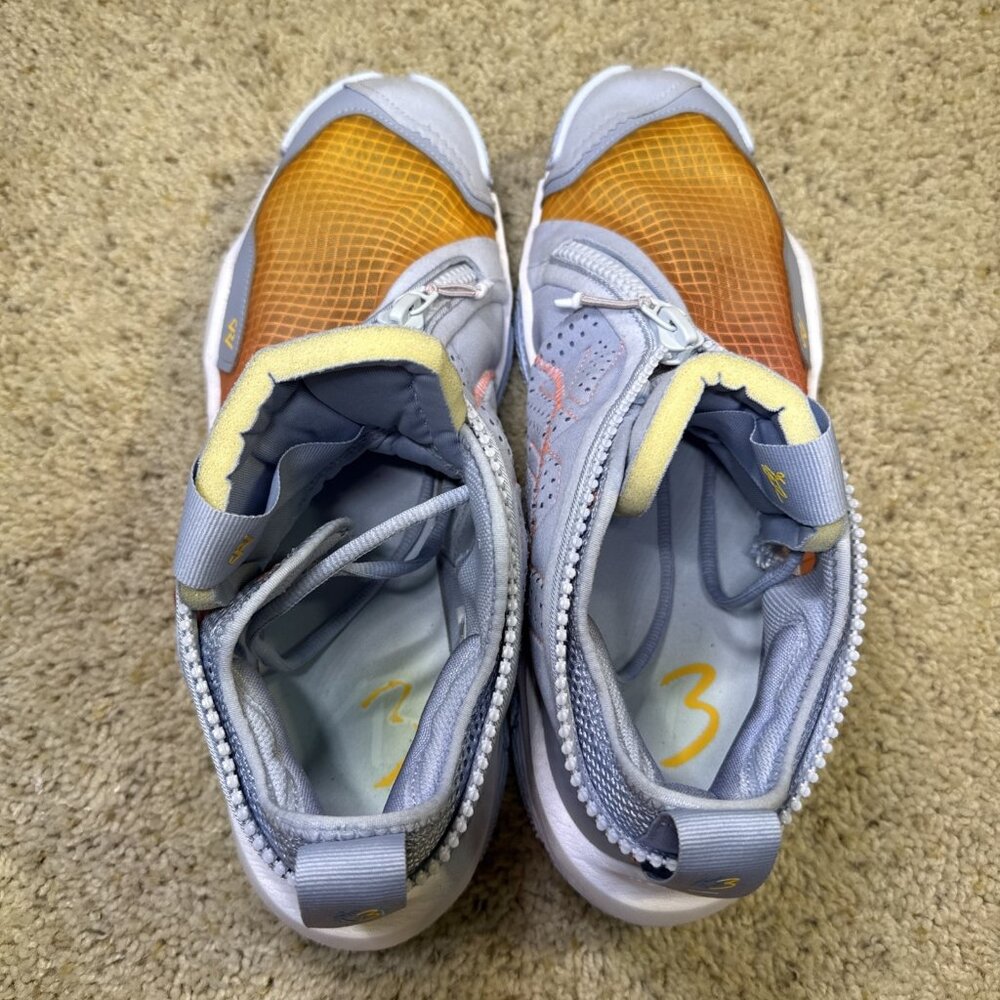 Nike Air Jordan Why Not Zer0.6 Khelcey Barrs Blue Whisper Mens Size 11.5 DO7189- - Picture 7 of 8